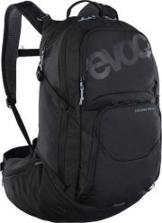 Plecak rowerowy Evoc Explorer Pro 26 - black. Czarne plecaki męskie EVOC, bez wzorów, z materiału. Za 1,098.89 zł.