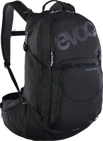 Plecak rowerowy Evoc Explorer Pro 26 - black. Czarne plecaki męskie EVOC, bez wzorów, z materiału. Za 1,077.99 zł.
