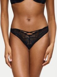 Triumph Stringi Palina Moonlight Kiss 10224827 Czarny. Czarne majtki damskie Triumph, z syntetyku. Za 81.00 zł.
