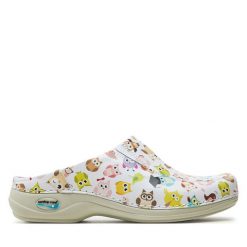 Klapki Nursing Care. Białe klapki damskie Nursing Care, bez wzorów, bez obcasa, bez zapięcia. Za 339.99 zł.