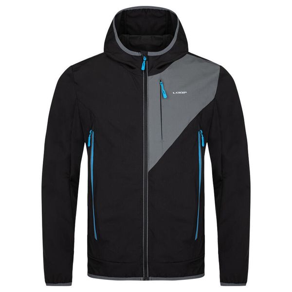 Kurtka softshell męska Loap Ural, S. Fioletowe kurtki męskie ZOOPLEMENTS, m, bez wzorów, z softshellu, bez kaptura. Za 308.99 zł.