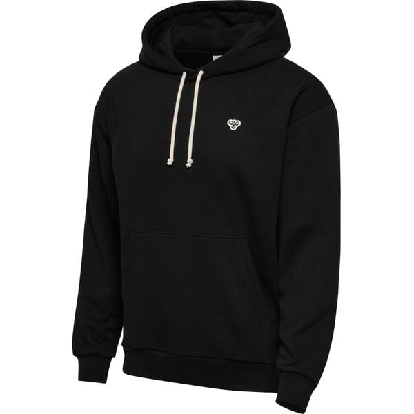 Bluza z kapturem Hummel Bee. Czarne bluzy damskie Hummel, l, z aplikacjami, z bawełny, bez ramiączek, z kapturem. Za 179.65 zł.