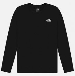 Bluzka damska z długim rękawem The North Face L/S Simple Dome Tee - tnf black rozmiar: xs. Czarne bluzki damskie The North Face, l, bez wzorów, bez kołnierzyka, bez ramiączek. Za 186.07 zł.