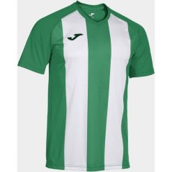 T-shirt Joma Inter IV Zielono-Biały XL - Sportowy i Oddychający. Białe koszulki sportowe męskie Joma, xl, bez wzorów, z poliesteru, bez ramiączek, do piłki nożnej. Za 114.25 zł.