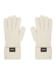MEXX Rękawiczki CEO-MEXX-W6-001-AW25 Écru. Rękawiczki damskie Mexx, bez wzorów, z dzianiny. Za 49.99 zł.