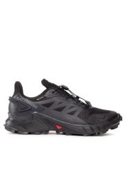 Salomon Buty do biegania Supercross 4 Gtx GORE-TEX 417316 26 V0 Czarny. Czarne buty sportowe męskie Salomon, bez wzorów, z gore-texu, bez zapięcia, do biegania, gore-tex. Za 479.00 zł.