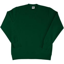 Damska Bluza Z Długim Rękawem I Okrągłym Dekoltem. Zielone bluzy damskie SG, l, bez wzorów, bez ramiączek, bez kaptura. Za 76.99 zł.