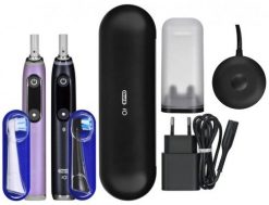 Braun Oral-B szczoteczka elektryczna iO 9N zestaw DUO BLACK ONYX & ROSE QUARTZ. Czarne szczoteczki elektryczne BRAUN. Za 1,656.99 zł.