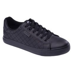Trampki Damskie Isida. Czarne trampki i tenisówki damskie MARTES, bez wzorów, z gumy, bez zapięcia. Za 137.99 zł.