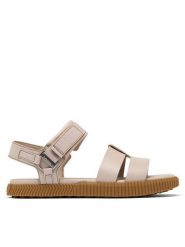 Sorel Sandały ONA AVE™ Women's Ankle Strap 2113191 Szary. Szare sandały damskie Sorel, bez wzorów, ze skóry, bez obcasa, na płaskiej podeszwie, bez zapięcia. Za 269.99 zł.