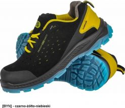 BCHARPOON-P S1PS SR FO - Półbuty męskie ze skóry zamszowej HARPOON kompozytowy podnosek podeszwa antypoślizgowa, olejoodporna, antyelektrostatyczna ME. Półbuty męskie Reis, bez wzorów, ze skóry, bez obcasa, bez zapięcia. Za 155.03 zł.