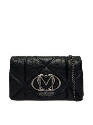 LOVE MOSCHINO Torebka JC4043PP1PLF1000 Czarny. Czarne torebki do ręki damskie Love Moschino, bez wzorów, ze skóry, bez dodatków. Za 789.99 zł.