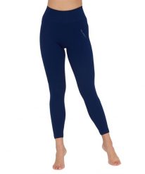 Legginsy damskie z wysokim stanem Brubeck CASUAL. Zielone legginsy damskie Brubeck, bez wzorów, z dzianiny. Za 169.00 zł.