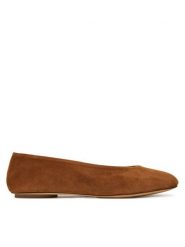 Weekend Max Mara Baleriny Todisuede 2525526074600 Brązowy. Brązowe balerinki damskie Weekend Max Mara, bez wzorów, ze skóry, bez obcasa, bez zapięcia. Za 1,449.00 zł.