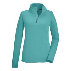 Bluza damska Killtec KSW 101 WMN FLC SHRT. Czarne bluzy damskie KILLTEC, bez wzorów, bez ramiączek, bez kaptura. Za 149.99 zł.