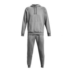 Dres męski Under Armour Rival Fleece Suit. Szare komplety dresowe męskie Under Armour, l, bez wzorów, z dresówki. Za 311.99 zł.