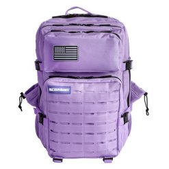 Plecak Elitex Training V2 Lavender 45L kabinowy, wodoodporny. Niebieskie plecaki męskie ELITEX TRAINING, bez wzorów, z materiału, sportowe. Za 273.99 zł.