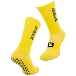 Skarpety do piłki nożnej antypoślizgowe Proskary Comfort. Czarne skarpetki damskie Proskary, bez wzorów. Za 54.99 zł.