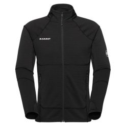 Kurtka Mammut Taiss Ml Jacket Men Dorośli. Czarne kurtki sportowe męskie Mammut, l, bez wzorów, z elastanu, bez kaptura, trekkingowe. Za 576.99 zł.