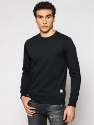 Jack & Jones Bluza Basic 12181903 Czarny Regular Fit. Czarne bluzy męskie Jack & Jones, m, bez wzorów, z bawełny, bez ramiączek, bez kaptura. Za 119.99 zł.