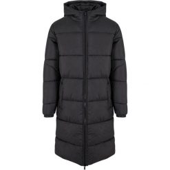Męska Długa Kurtka Puchowa. Czarne kurtki męskie Urban Classics, m, bez wzorów, z puchu, sportowe, bez kaptura. Za 319.99 zł.