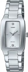 Zegarek damski Casio LTP-1165PA-7C2EF CYRKONIE srebrny. Szare zegarki damskie Casio, srebrne. Za 183.91 zł.