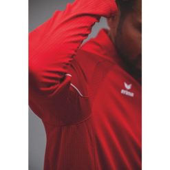 Wielokolorowa kurtka treningowa Erima Liga Star z kapturem. Czarne kurtki męskie Erima, bez wzorów, z materiału, retro, z kapturem. Za 316.99 zł.