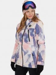 Kurtka Narciarska Damska Fundango Celine Allmtn. Czerwone kurtki sportowe damskie FUNDANGO, na zimę, m, bez wzorów, z materiału, bez ramiączek, bez kaptura, narciarskie. Za 649.00 zł.