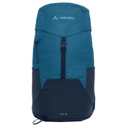Plecak VAUDE Jura 18 L. Niebieskie plecaki męskie Vaude, bez wzorów, z materiału, biznesowe. Za 486.75 zł.