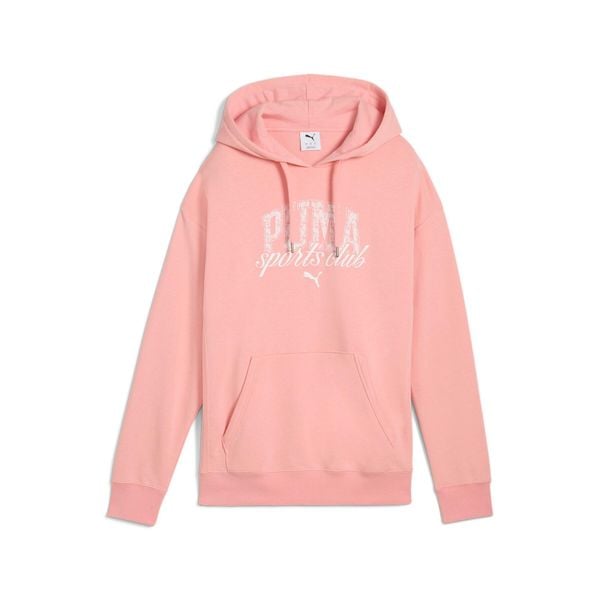 Puma Bluza Class Relaxed Tr 68503418. Czerwone bluzy damskie Puma, l, bez wzorów, bez ramiączek, bez kaptura. Za 245.85 zł.