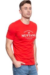 MUSTANG T SHIRT Alex C Print 1009500 7130. T-shirty męskie Mustang, m, bez wzorów, bez kołnierzyka, bez ramiączek. W wyprzedaży za 39.99 zł.