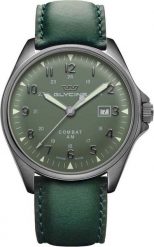 Zegarek Ellesse Zegarek męski Glycine GL0298 zielony. Zielone zegarki męskie Ellesse, bez wzorów. Za 3,560.00 zł.
