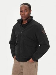 Napapijri Kurtka bomber A-Giovi NP0A88U2 Czarny Regular Fit. Czarne kurtki męskie Napapijri, m, bez wzorów, z syntetyku, bez kaptura. Za 879.99 zł.