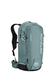 Plecak skiturowy Ortovox Switchback 27 - glacier grey. Zielone plecaki męskie ORTOVOX, bez wzorów, z materiału. Za 650.45 zł.