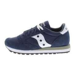 Buty do chodzenia męskie Saucony Jazz Original. Białe buty sportowe męskie Saucony, bez wzorów, z materiału, bez zapięcia, trekkingowe. Za 491.00 zł.
