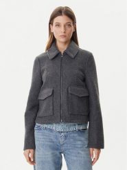 Vero Moda Kurtka przejściowa Safir 10331731 Szary Regular Fit. Szare kurtki damskie Vero Moda, l, bez wzorów, z syntetyku, bez kaptura. Za 249.99 zł.