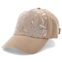 Beżowa Stylowa Damska Czapka Z Daszkiem Anekke. Brązowe czapki damskie Anekke, na lato, bez wzorów, z tkaniny, eleganckie. Za 129.00 zł.