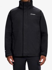 Kurtka GORE TEX męska Berghaus Hillwalker 2.0 IA Jkt Am. Czarne kurtki męskie Berghaus, m, bez wzorów, z gore-texu, bez kaptura. Za 928.39 zł.