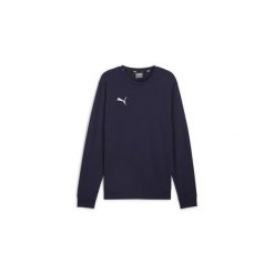 Bluza Puma teamGoal Casuals. Niebieskie bluzy męskie Puma, l, bez wzorów, bez ramiączek, bez kaptura. Za 159.00 zł.