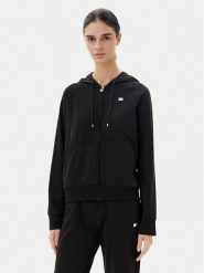 EA7 Emporio Armani Bluza 7W000078 AF13135 UC001 Czarny Regular Fit. Czarne bluzy damskie EA7 Emporio Armani, xs, bez wzorów, z bawełny, bez ramiączek, bez kaptura. Za 309.99 zł.