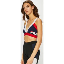 Fila - Biustonosz. Niebieskie bielizna sportowa damska Fila, s, z aplikacjami, z bawełny. W wyprzedaży za 149.90 zł.
