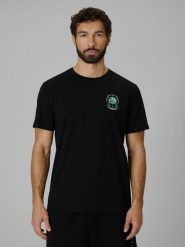 4F T-shirt regular z nadrukiem męski - czarny XXL. Czarne t-shirty męskie 4F, m, bez wzorów, z bawełny, bez kołnierzyka, bez ramiączek. Za 59.99 zł.