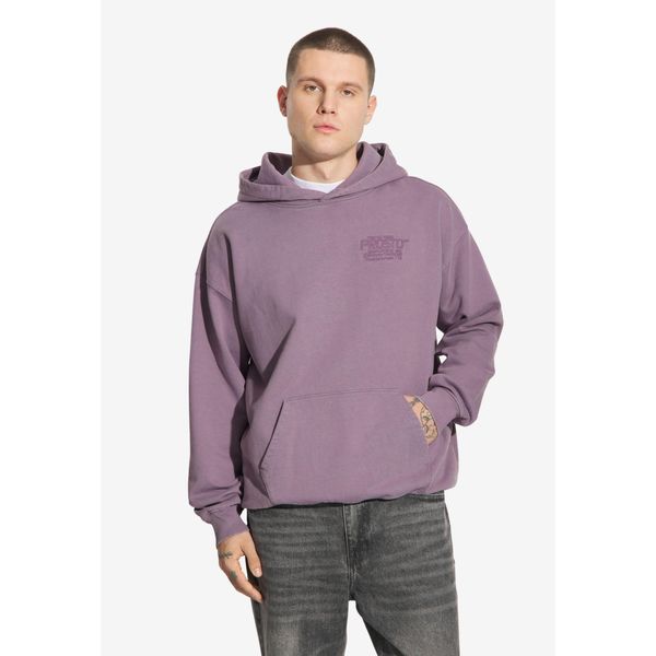 Bluza sportowa męska Prosto Flathead z kapturem. Fioletowe bluzy sportowe męskie Prosto., m, bez wzorów, z kapturem. Za 424.99 zł.