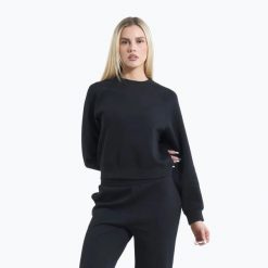 Bluza damska Pitbull Discovery Crewneck Sweatshirt. Czarne bluzy damskie PITBULL, l, bez wzorów, z materiału, sportowe, bez ramiączek, bez kaptura. Za 209.99 zł.