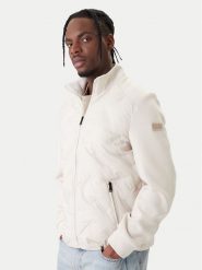 Guess Kurtka przejściowa M6RL10 WJ232 Écru Regular Fit. Kurtki męskie Guess, m, z aplikacjami, z syntetyku, bez kaptura. Za 799.99 zł.