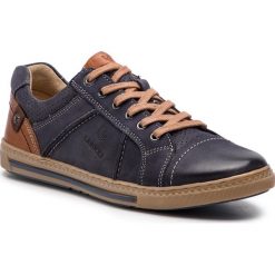 Półbuty LASOCKI - WI12-CHERRY-08 Navy. Niebieskie półbuty damskie Lasocki, bez wzorów, z nubiku, bez obcasa, na płaskiej podeszwie, bez zapięcia. Za 139.99 zł.