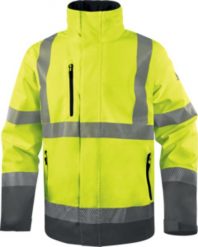 Kurtka męska Delta Plus TRACK - kurtka ostrzegawcza ocieplana z poliestru powlekanego PU 4 kieszenie. tkanina pikowana, poliester ripstop - żółty fluo. Żółte kurtki męskie DELTA PLUS, m, bez wzorów, z poliesteru, bez kaptura. Za 317.64 zł.