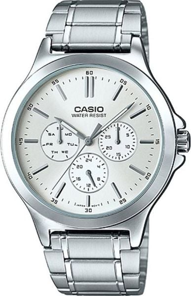 Zegarek Casio Męski (MTP-V300D-7A). Zegarki męskie Casio, bez wzorów. Za 200.93 zł.