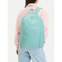 Plecak Reebok. Zielone plecaki męskie Reebok, bez wzorów. Za 69.99 zł.