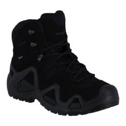 Buty trekkingowe męskie Lowa Zephyr Mid Tf Gtx. Czarne trekkingi męskie Lowa, na zimę, z materiału, bez zapięcia. Za 908.30 zł.